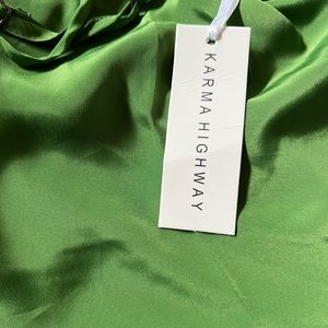 New karma highway harem jumper. Beautiful green color